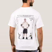 Fuquaの写真撮影および茶 Tシャツ (裏面)