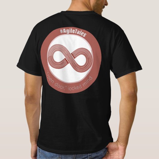 Für Agile Coaches, Scrum Master, Product Owner Tシャツ (裏面)