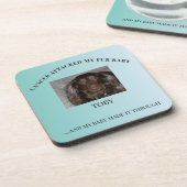 Fur Baby Cancer Survivor Hope Design コースター (左側)