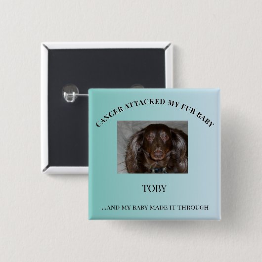 Fur Baby Hope & Survival Message 缶バッジ (正面&裏面)