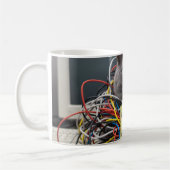 Fur-Ball, IT / Help Desk Mug, Office Fun Cats コーヒーマグカップ (左)