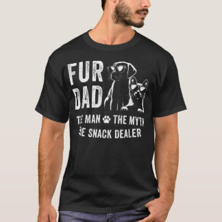 Fur Dad Man 神話 スナック ディーラー 父の日 猫 と Tシャツ