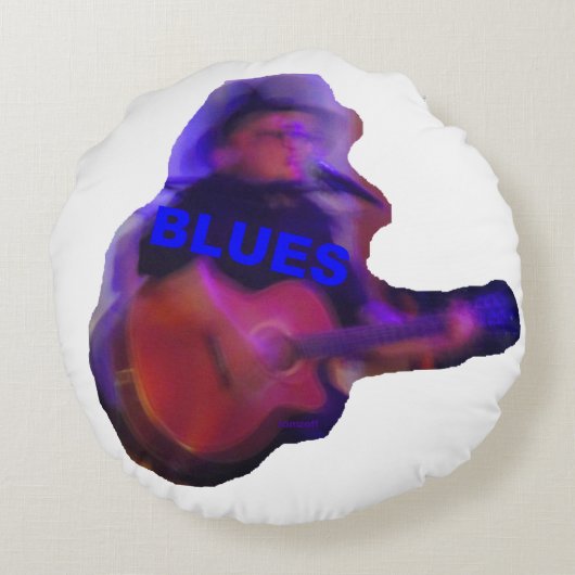 Für Deinen BLUES -  ラウンドクッション (裏面)