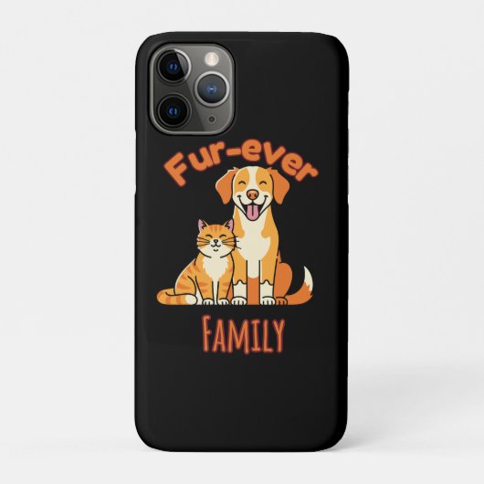 Fur‑ever Family – Cute Cat & Dog for Pet Parents Case-Mate iPhoneケース (裏)