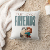 Fur‑ever Friends クッション (ブランケット)