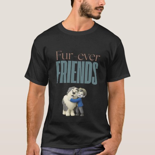 Fur‑ever Friends Men's Tシャツ (正面)