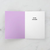 Fur-Ever in Our Hearts Cat Sympathy Card カード (内部)