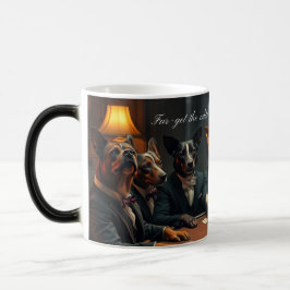 Fur-get the Odds – Magical Morphing Poker Dogs Mug モーフィングマグカップ