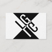 Für Herren mit Anspruch und Schwarzen Ideen 名刺 (裏面)