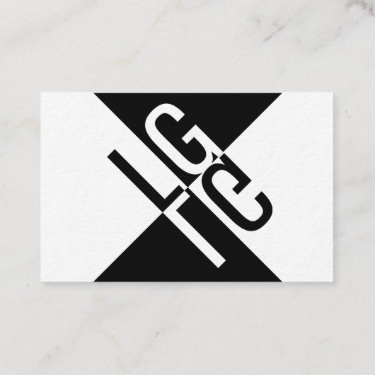 Für Herren mit Anspruch und Schwarzen Ideen 名刺 (裏面)