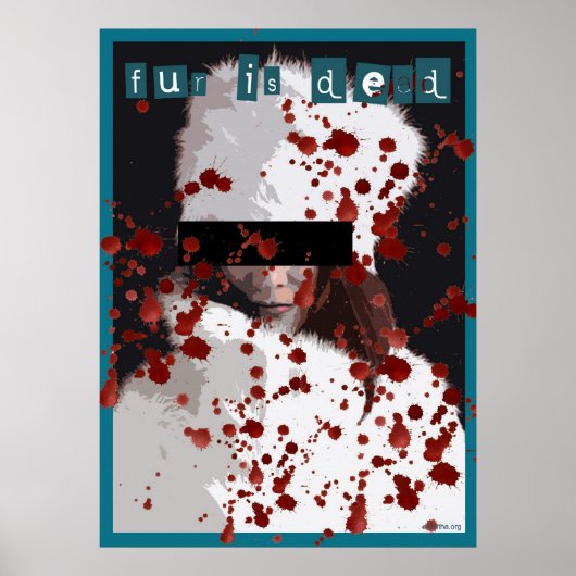 fur is dead ポスター (正面)