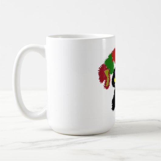 Fur Kitten Autumn  コーヒーマグカップ (左)