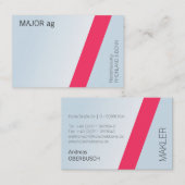 Für Makler & Immobilien Experten 名刺 (正面/裏面)