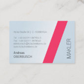 Für Makler & Immobilien Experten 名刺 (裏面)