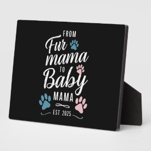 Fur MamaからBaby Mamaへ 2025年設立 犬 猫のママ フォトプラーク