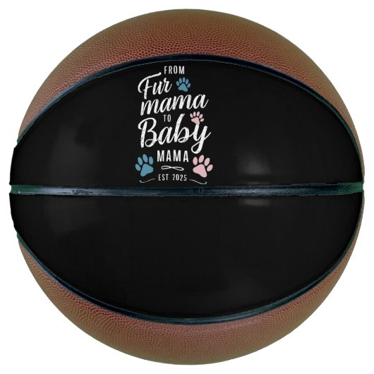 Fur MamaからBaby Mamaへ 2025年設立 犬 猫 ママ バスケットボール (正面)