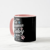 Fur MamaからBaby Mamaへ 2025年設立 犬 猫 ママ マグカップ (正面左)
