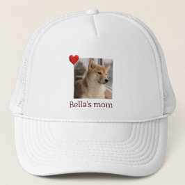 Fur Mama Love – Cute Dog Photo Hat キャップ