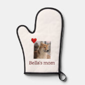 Fur Mama Love – Cute Dog Photo Oven Mitt 鍋つかみ (正面)