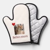 Fur Mama Love – Cute Dog Photo Oven Mitt 鍋つかみ (正面/裏面)