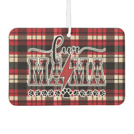 Fur Mama Plaid Air Freshener カーエアーフレッシュナー