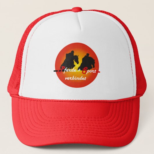 Für Pferde und Pferdesport Liebhaber Cap キャップ (正面)