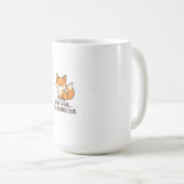 Fur real fabulous fox mug コーヒーマグカップ (正面右)