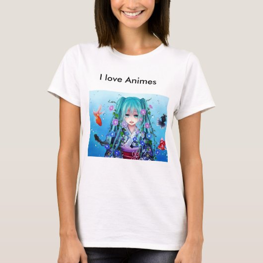 Für wahre Anime liebhaber :] Tシャツ (正面)