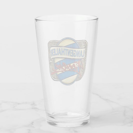 Fürabebier Glas in Langenthal der echte Biergenuss タンブラーグラス (裏面)