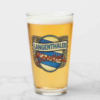 Fürabebier Glas in Langenthal der echte Biergenuss タンブラーグラス