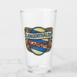 Fürabebier Glas in Langenthal der echte Biergenuss タンブラーグラス