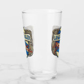 Fürabebier Glas in Langenthal der echte Biergenuss タンブラーグラス (左)