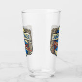 Fürabebier Glas in Langenthal der echte Biergenuss タンブラーグラス (右)