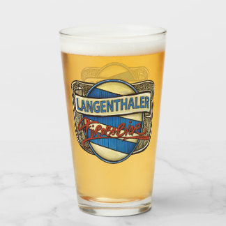 Fürabebier Glas in Langenthal der echte Biergenuss タンブラーグラス