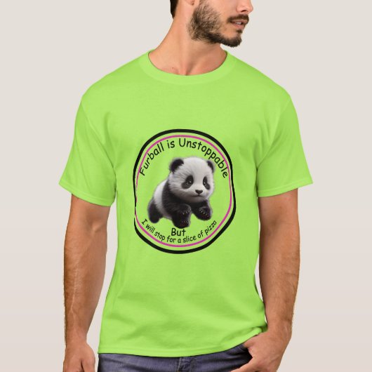 Furball:私は止められない Tシャツ (正面)