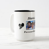 Furerver家族のパーソナライズされたマグカップ ツートーンマグカップ (正面左)