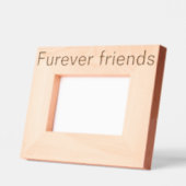 Furever friends photofreme レーザー彫刻フレーム (左)