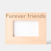Furever friends photofreme レーザー彫刻フレーム (正面)