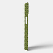 FURever In Myハートグリーンパターンペットテンプレート Case-Mate iPhoneケース (裏面 / 右)