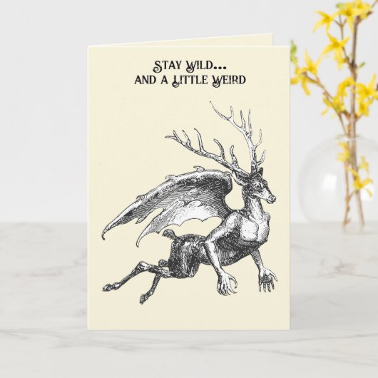 Furfur Demon Hart Dictionairre Infernal カード (黄色い花)