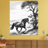 Fúria Equina キャンバスプリント (インサイチュ (リビング))