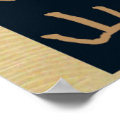 Fūrinkazan 風林火山,  "Wind, Forest, Fire,Mountain" ポスター (角)