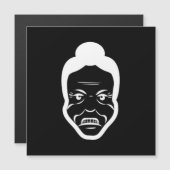 Furious Bun Granny – Fridge Magnet (正面/裏面)