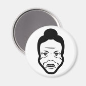 Furious Bun Granny – Fridge Magnet マグネット (正面/裏面)