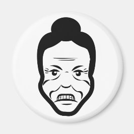 Furious Bun Granny – Fridge Magnet マグネット