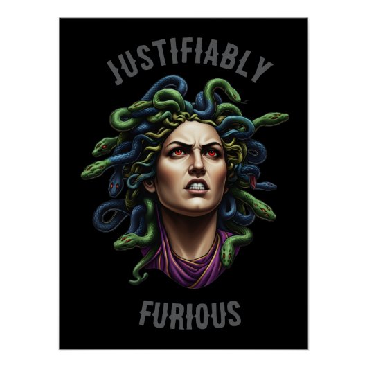 Furious Medusa ポスター (正面)