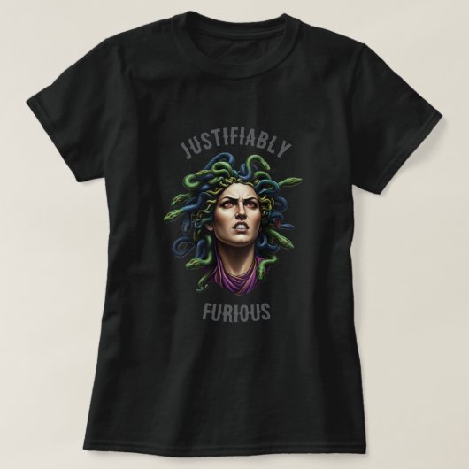 Furious Medusa Tシャツ (デザイン正面)
