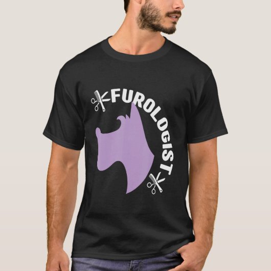 Furologist Dog Groomer Pet Grooming Men Women Tシャツ (正面)
