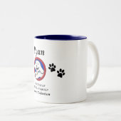 Furrever パーソナライズされた Coffee企業の Mug: ツートーンマグカップ (正面右)