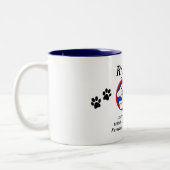 Furrever パーソナライズされた Coffee企業の Mug: ツートーンマグカップ (左)